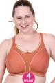 Shock Absorber - Ultimate Run Non-wired Sports bra F-I cup