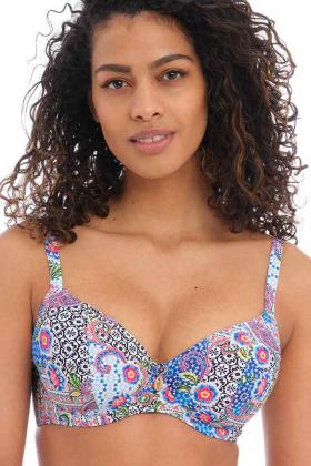 Freya Swim - Boho Breeze Plunge Bikini Top G-K cup