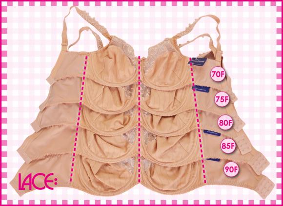 Bra sister sizes  How different bra bands can have the same cup volume –  Brasforlargecups