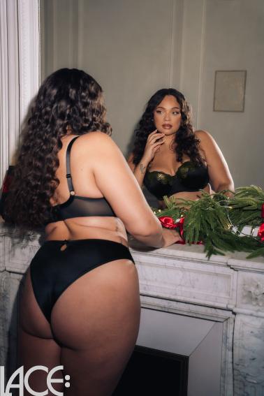 Curvy Kate - Boost Lace Brazilian thong
