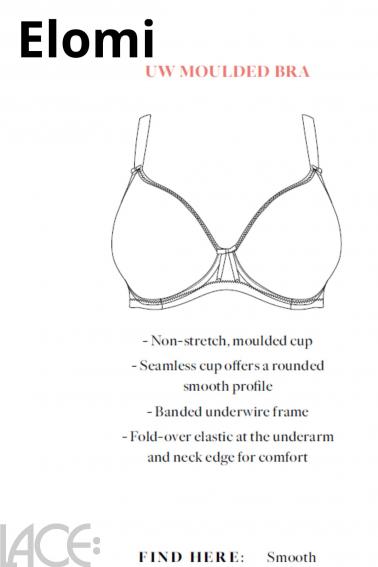 Elomi - Smooth Bra G-K cup