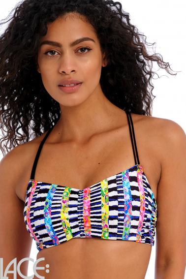 Freya Swim - Electro Rave Bandeau Bikini Top F-I cup