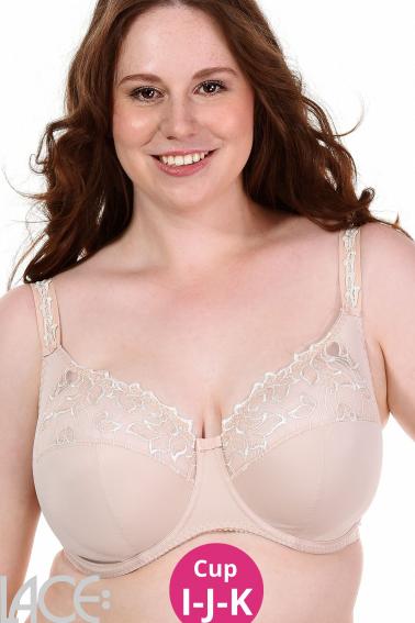 PrimaDonna Lingerie Deauville Bra I-K cup CAFFE LATTE – Lace