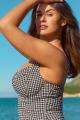 Panache Swim - Gingham Swimsuit G-M cup