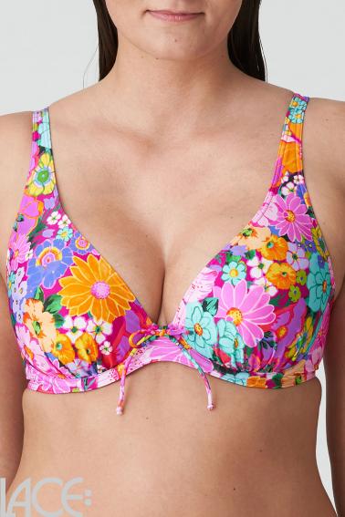 PrimaDonna Swim - Najac Plunge Bikini Top D-G cup