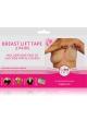 Bye Bra - Adhesive breast lift tape F-H cup with silicone nipple covers