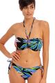 Freya Swim - Desert Disco Bikini Bandeau bra with detachable straps F-I cup