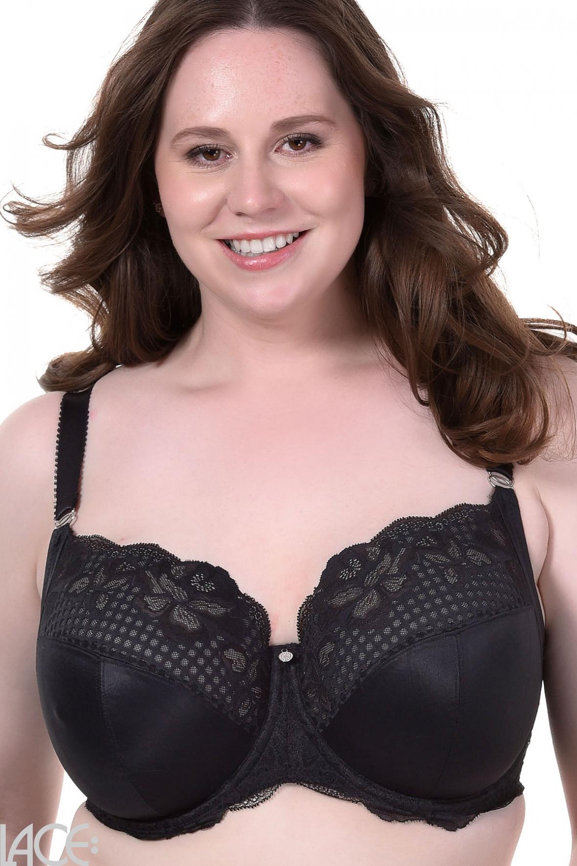 Fantasie Lingerie Reflect Bra - side support - I-M cup BLACK