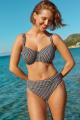 Panache Swim - Gingham Bikini Top G-M cup