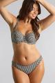 Panache Swim - Gingham Bikini Top G-M cup