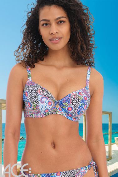 Freya Swim - Boho Breeze Plunge Bikini Top G-K cup