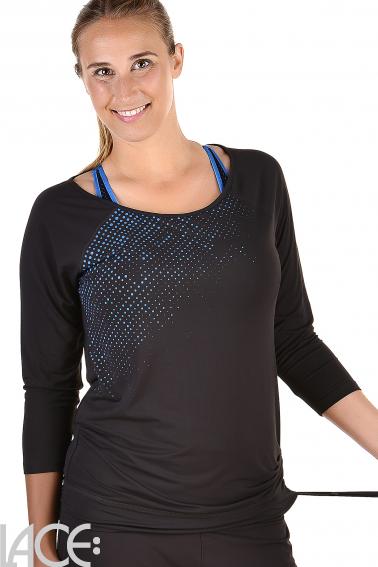 PrimaDonna Sport - The Work Out Top with three-quarter sleeves