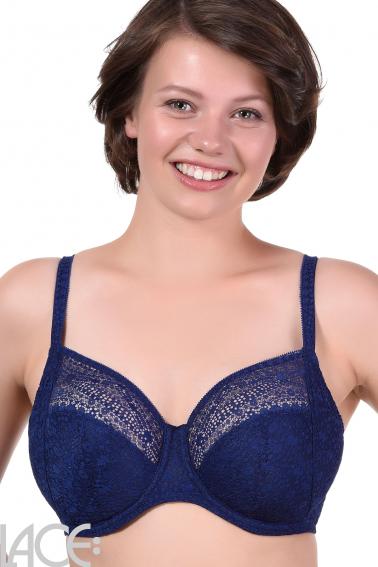 Epirus underwired plunge bra - Royal Blue