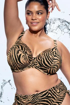 Elomi Swim - Tortoli Bay Plunge Bikini Top H-N cup Elomi Swim - Tortoli Bay Plunge Bikini Top H-N cup