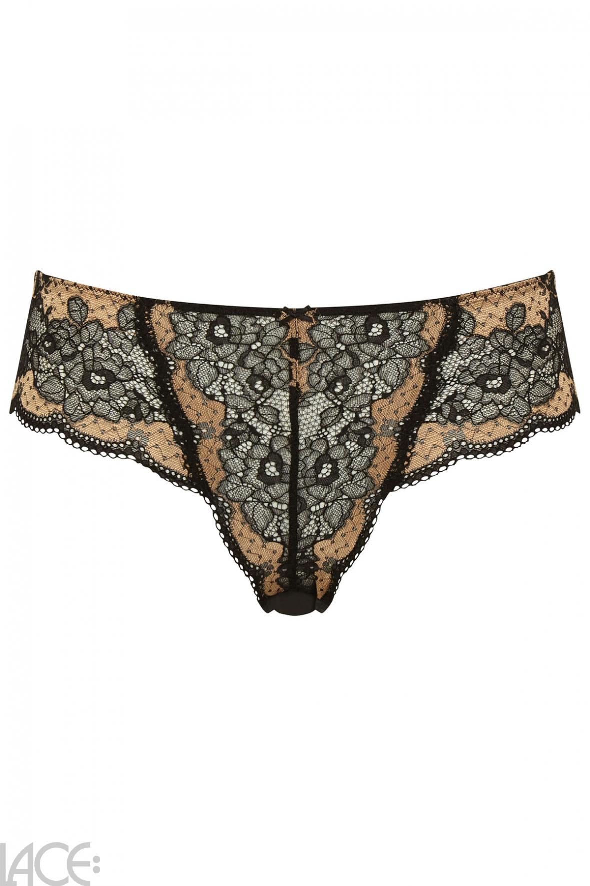 Panache Lingerie Clara Brief BLACK GOLD – Lace-Lingerie.com