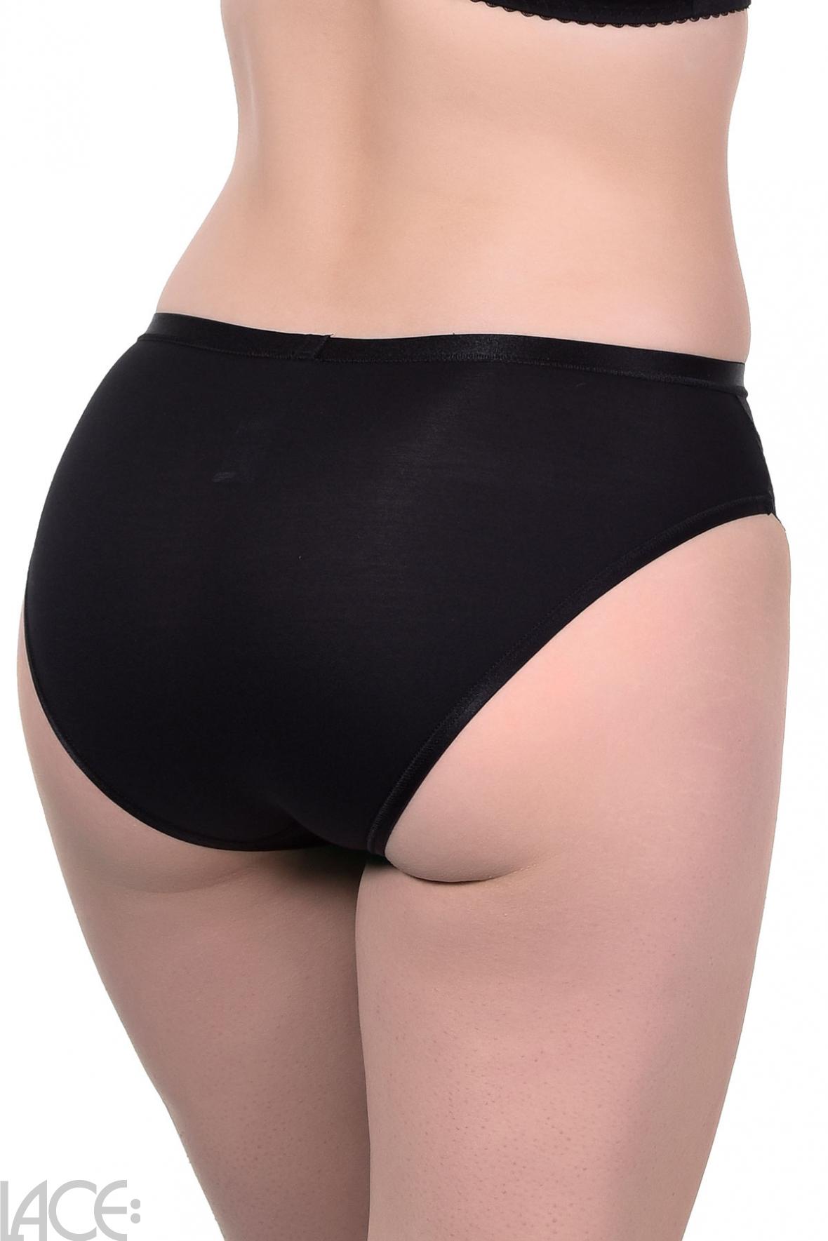 Sloggi Sloggi Romance Brief - Cotton-Microfibre BLACK – Lace