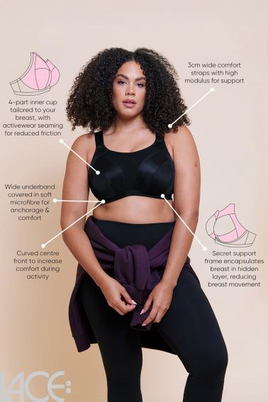 Curvy Kate - Everymove Underwired Sports bra G-K cup