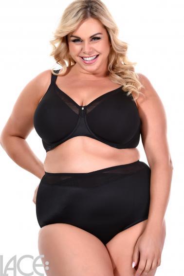 Women's Triumph 86010 True Shape Sensation Underwire Minimizer Bra (Black  38F) 