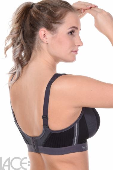 Anita Extreme Control Plus Sports bra non-wired H-K cup BLACK –