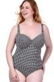 Panache Swim - Gingham Swimsuit G-M cup