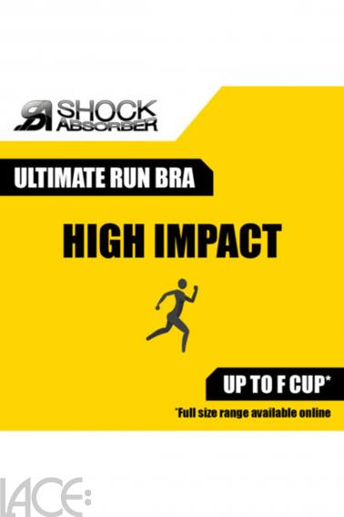 Shock Absorber - Ultimate Run Non-wired Sports bra E-I cup