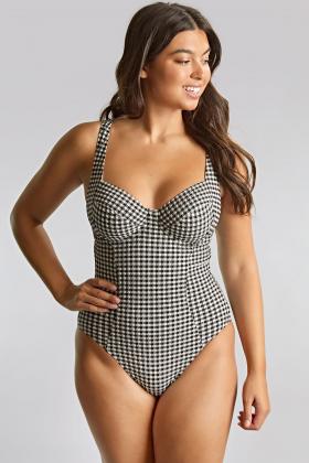 Panache Swim - Gingham Swimsuit G-M cup