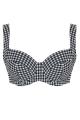 Panache Swim - Gingham Bikini Top G-M cup