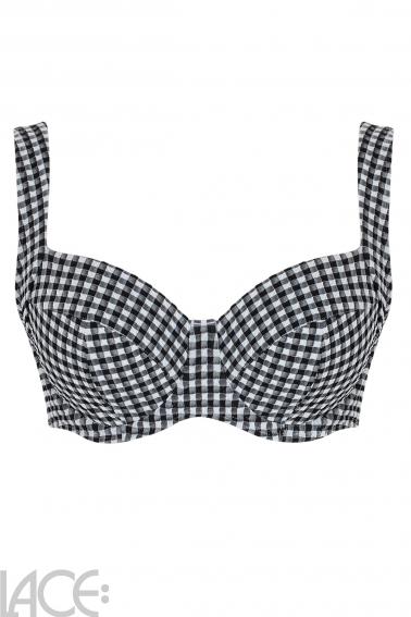 Panache Swim - Gingham Bikini Top G-M cup