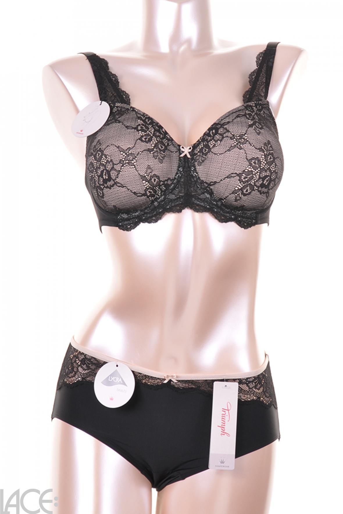 Triumph Contouring Sensation Minimizer Bra E-G cup BLACK –