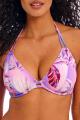 Freya Swim - Miami Sunset Bandless Triangle Bikini Top E-H cup