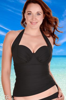 LACE LIngerie and Swim - Dueodde Tankini Top D-G cup