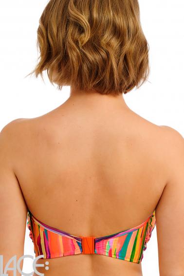 Freya Swim - San Antonio Bikini Bandeau bra with detachable straps E-I cup