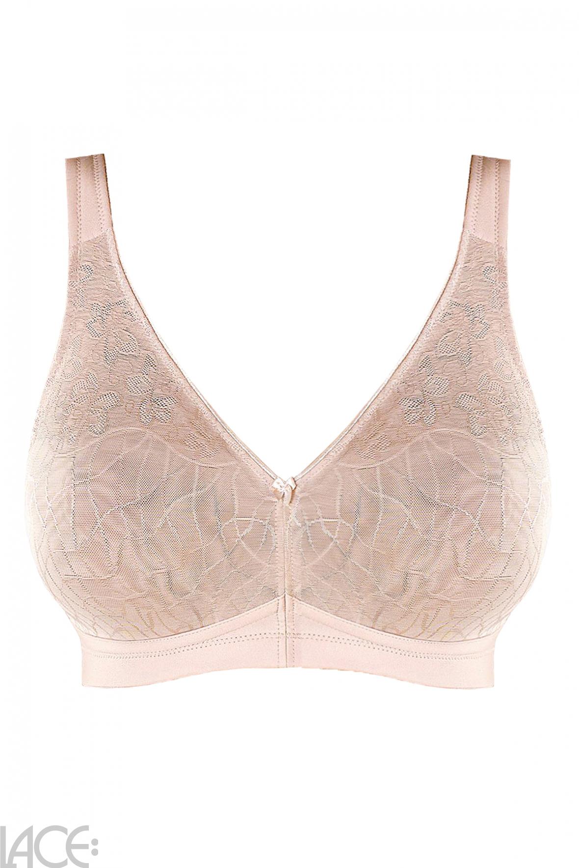  Bra - Wireless - Rosme Lingerie - Bra Non-wired E-H Cup  - Rosme 01