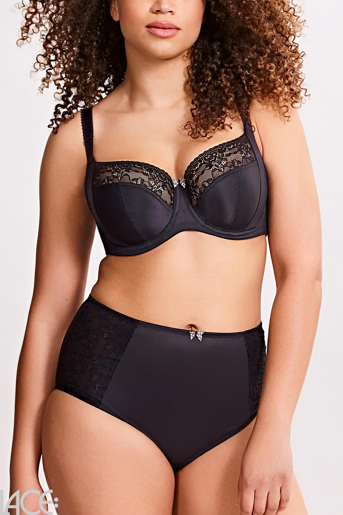 Panache Sculptresse Chi Chi Balconette Bra, Black