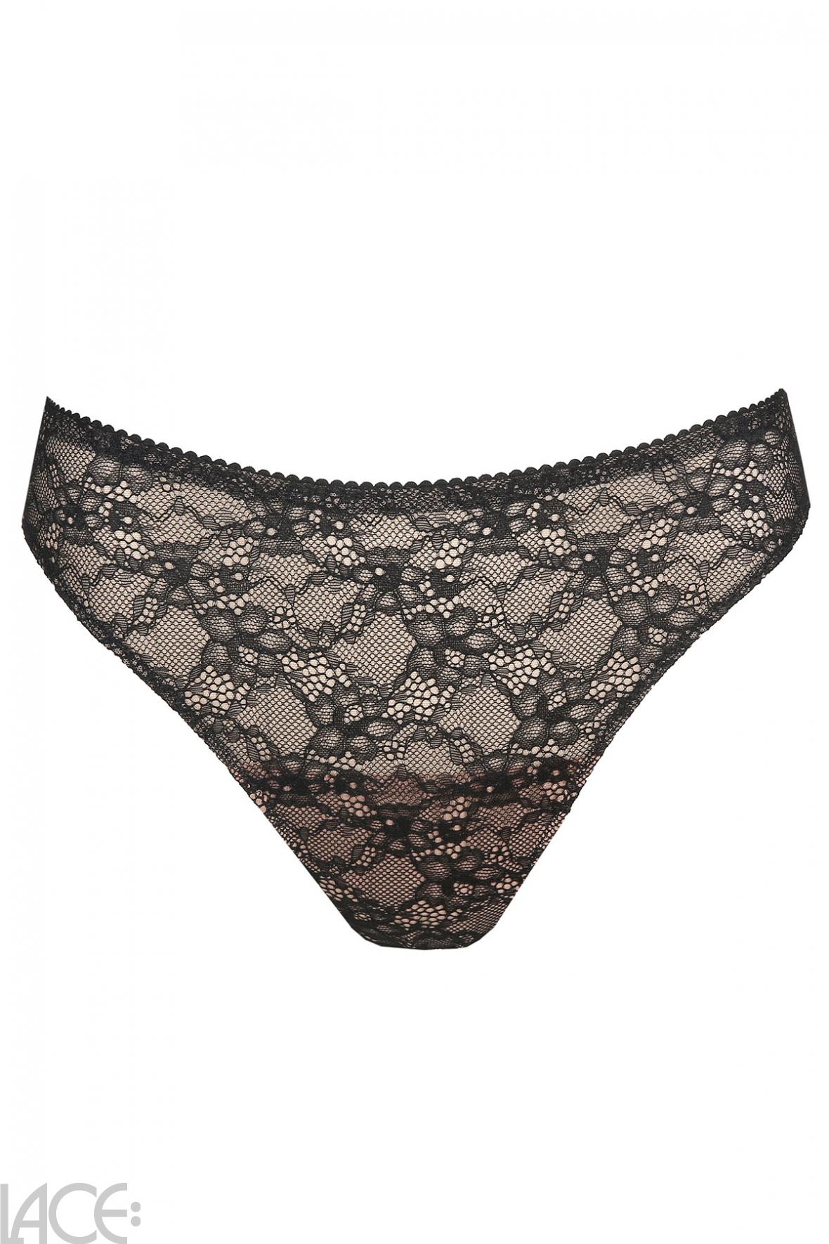 PrimaDonna Lingerie Livonia Thong BLACK – Lace-Lingerie.com