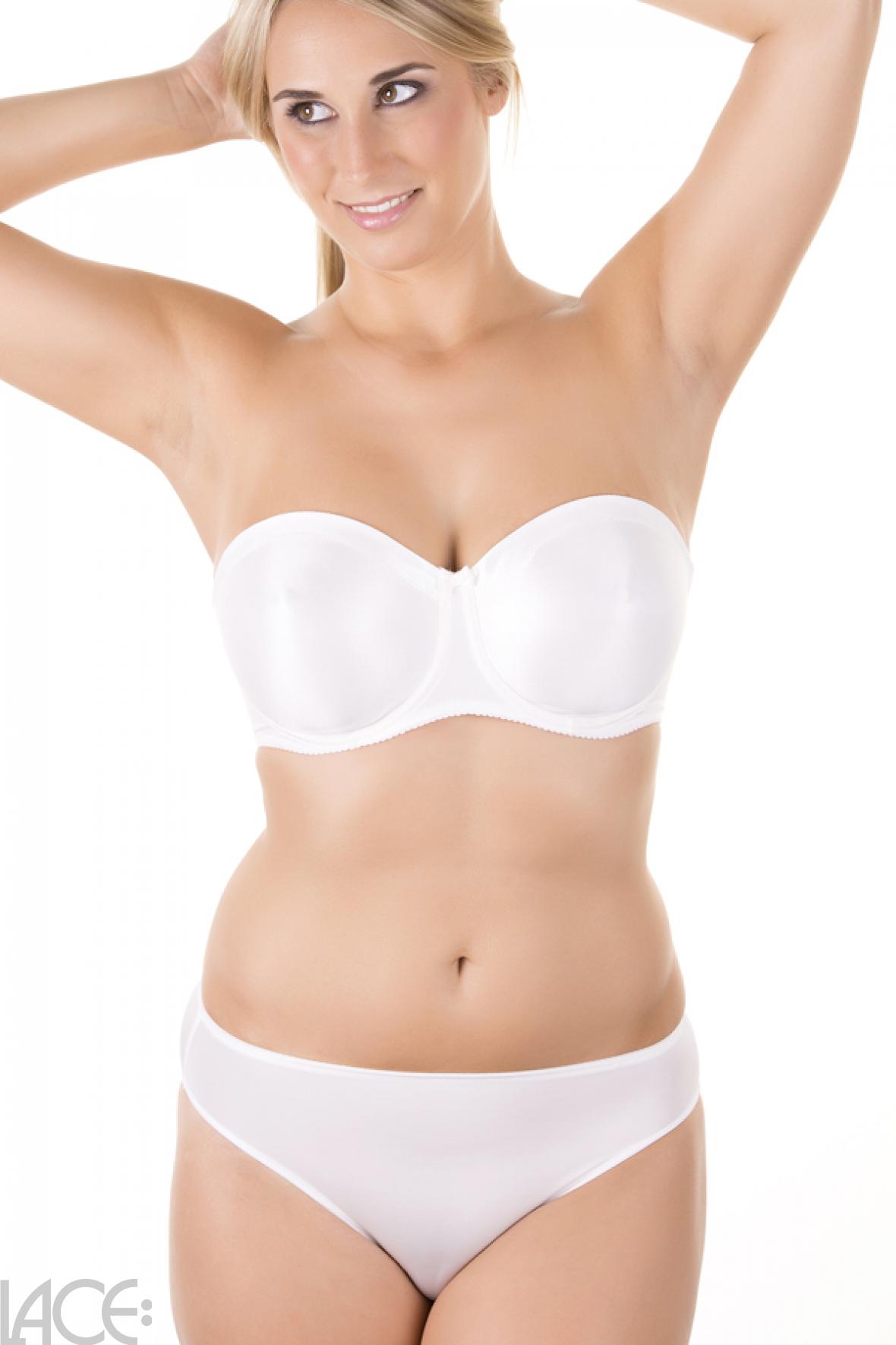 Women's Vanity Fair Strapless Bra, Size 40DD - White - Dutch Goat