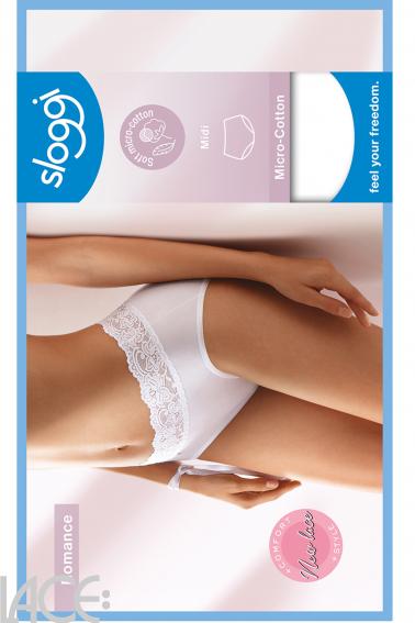 Sloggi - Sloggi Romance Midi - Cotton-Microfibre