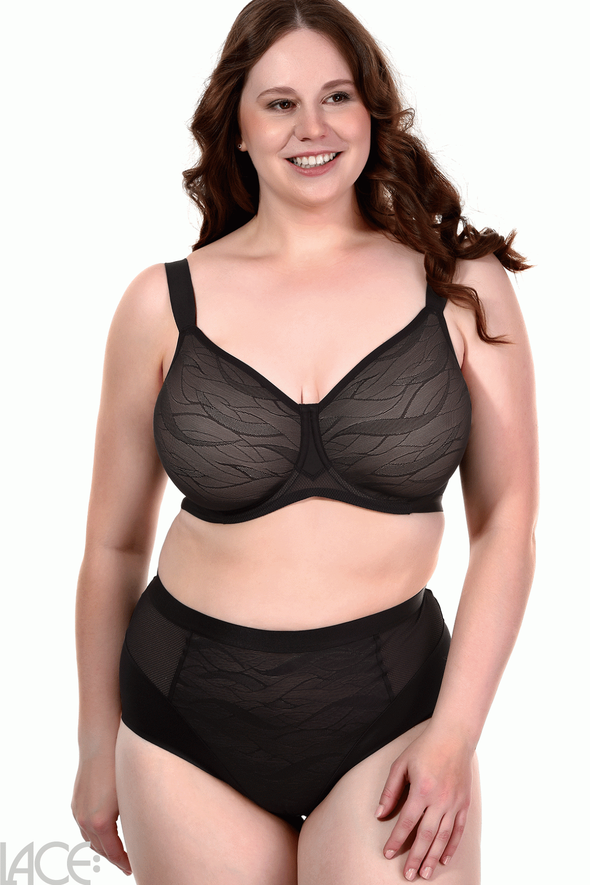 Triumph Airy Sensation Minimizer Bra D-G cup BLACK –