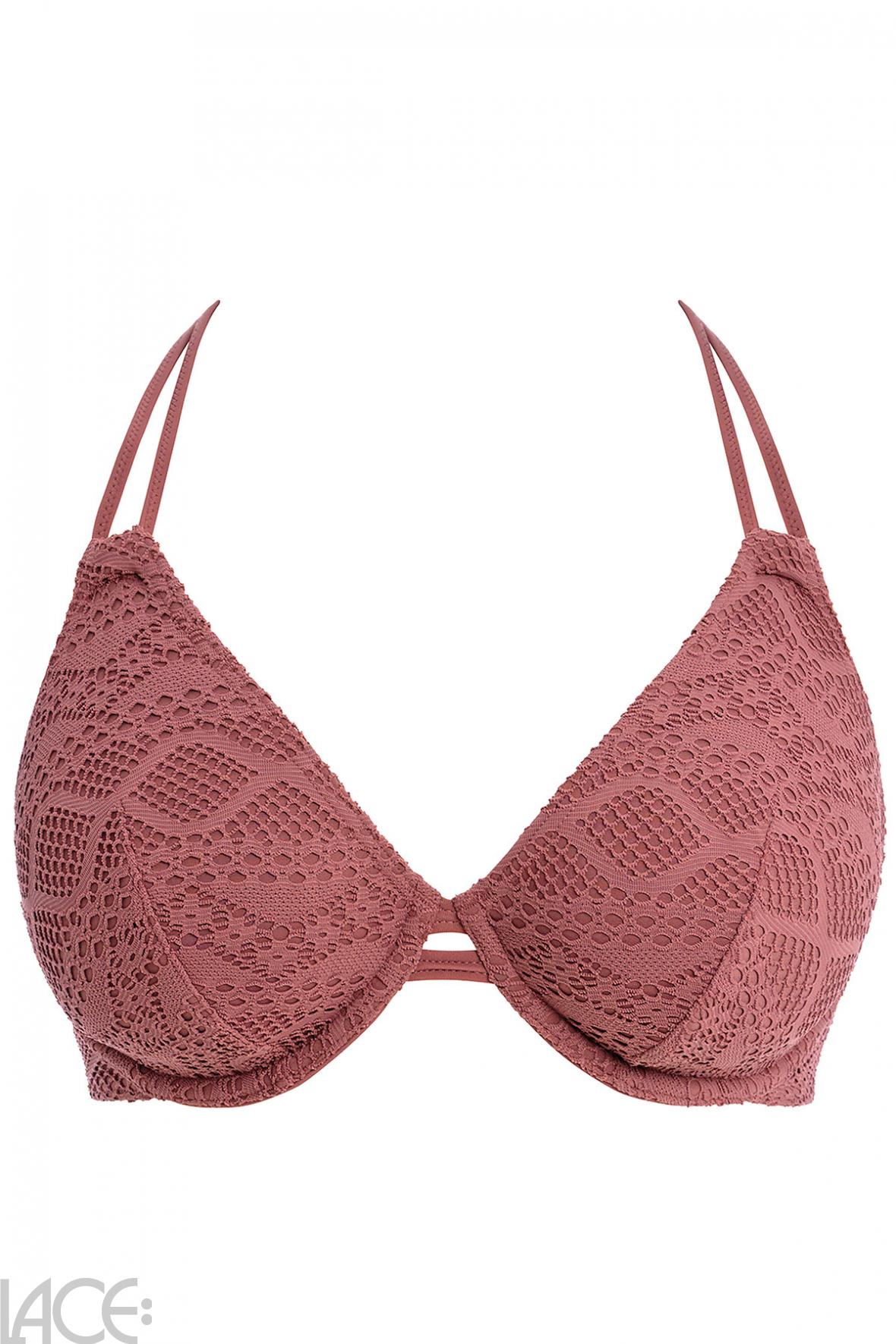 Freya Swim Sundance Bandless Triangle Bikini Top F-H cup –