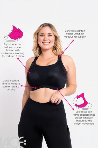 Curvy Kate - Everymove Underwired Sports bra G-K cup