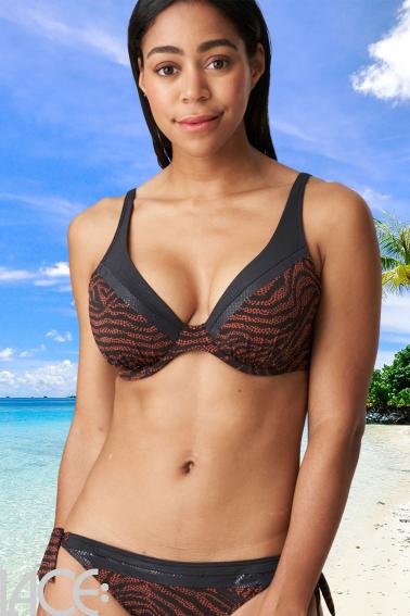 PrimaDonna Swim - Issambres Plunge Bikini Top E-G cup