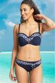 Panache Swim - Oceana Bikini Bandeau bra with detachable straps F-I cup