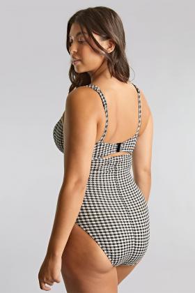 Panache Swim - Gingham Swimsuit G-M cup