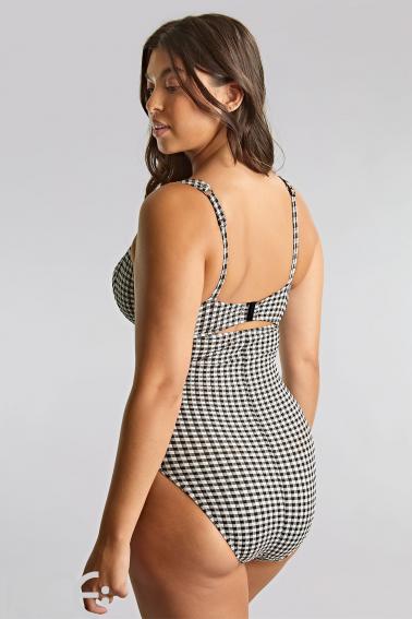 Panache Swim - Gingham Swimsuit G-M cup