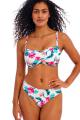 Freya Swim - Palm Paradise Bikini Bandeau bra with detachable straps E-I cup