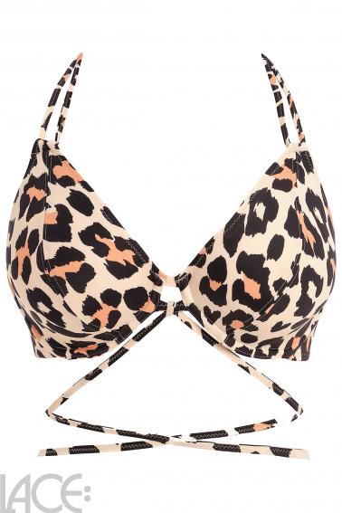 Freya Swim - Animal Instinct Bandless Triangle Bikini Top E-H cup