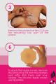 Bye Bra - Adhesive breast lift tape D-F cup with silicone nipple covers