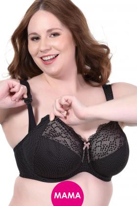 SPANX Bra-llelujah Mama Nursing Bra £ 48 Maternity Jersey Pregnancy Black  XL