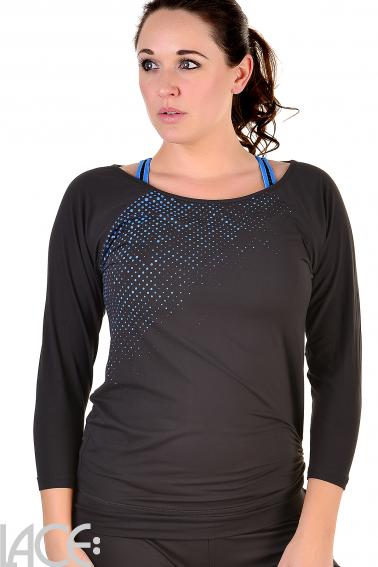PrimaDonna Sport - The Work Out Top with three-quarter sleeves