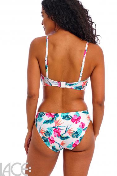 Freya Swim - Palm Paradise Bikini Bandeau bra with detachable straps E-I cup